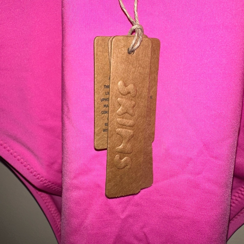 Skims Pink One-Piece Swimsuit - Picture 4 of 6